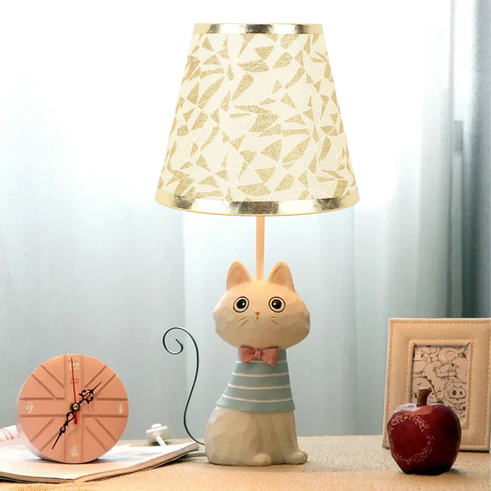 Abat Jour Lampe Sur Pied Abat-jour, MAGT 6 Pièces Abats-jour De Lampe En Tissu Pour Ampoule Abat Jour Noir