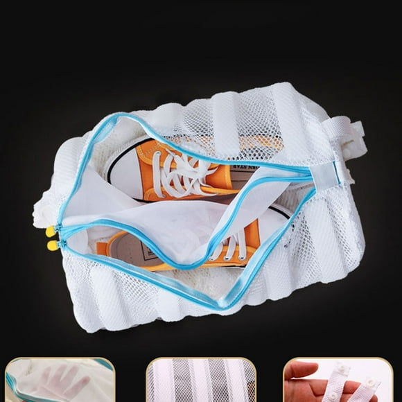 PENIKOKO Shoe Washer Bag Polyester Storage Organizer for Lingerie 1Set