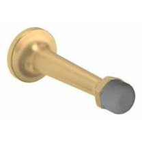 Baldwin 4045 3" Baseboard Mounted Rigid Door Stop - Brass