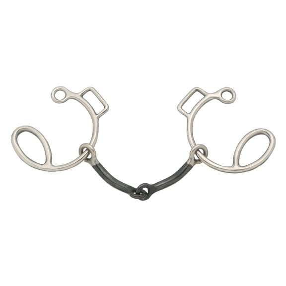 Sweet Iron Snaffle Six Cheek Gag
