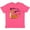 Vintage Hot Pink, variant on Inktastic Hugs and Hisses Cute Snake for Valentines Day Youth T-Shirt