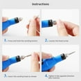 thumbnail image 5 of Electric Nail Art Drill,Portable Nail Grinding Manicure Machine,Pen Nail Drill Kits Gel Nail Polish Remover Tool, 5 of 6