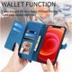 thumbnail image 4 of Funda billetera anti-golpes para GANGXUN iPhone 12 Mini , ideal para día a día y trabajo, 4 of 5
