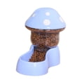thumbnail image 1 of CSChome Distributeur d'Eau pour Animaux 500ML/1.8L Distributeur de Nourriture Automatique Grande Capacité en Forme de Champignon Récipient d'Eau et de Nourriture Bol, 1 of 7