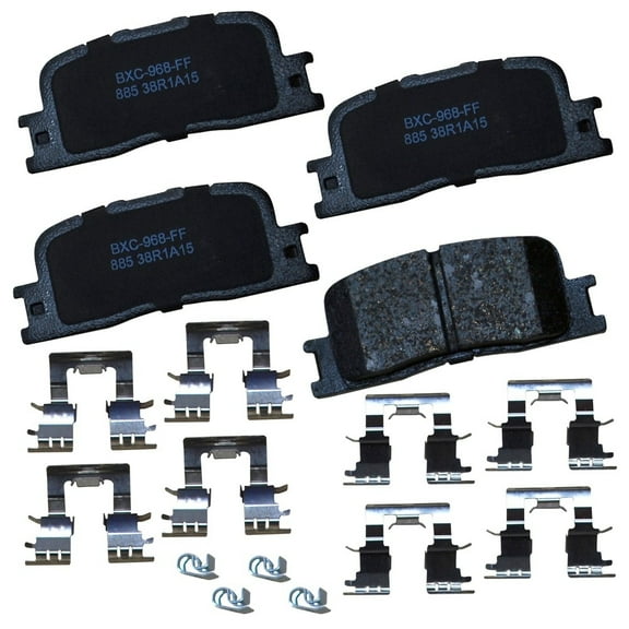 Bendix Brakes Disc Brake Pad Set Fits select: 2002-2006 TOYOTA CAMRY, 2001-2003 TOYOTA HIGHLANDER