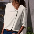 thumbnail image 2 of Jiyugala Button Down Shirts for Women Plus Size Loose Blouse, 2 of 5
