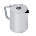 thumbnail image 3 of Taza de café con jarra para espumar leche de acero inoxidable con tapa para Latte Art 1000ml, 3 of 8