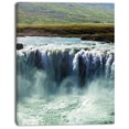 thumbnail image 2 of Amazing Waterfalls in Iceland - Oversized Landscape Canvas Art, 2 of 3