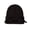 Black, variant on Ribbed "All-Over Bows" Rayon-Blend Cuffed Beanie - Girls - Female