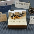 thumbnail image 4 of SQDWYGUO 3D Memo Pad Calendar 2025,3D Magic Castle Weekly Calendar Notepad with Light&Holder,Time Piece Desk Calendar Memo Pad DIY Decoration Gift,Dark Blue,3.54" x 3.54"x 1.96", 4 of 8
