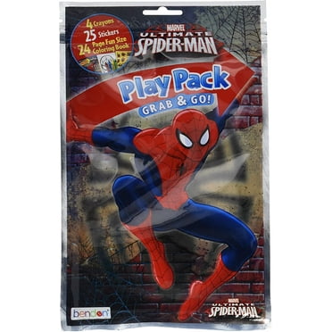 Bendon Spider-Man Coloring Activity Play Pack, Assorted Styles (43144)