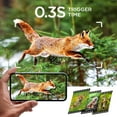 thumbnail image 6 of CAMPARK 2K 36MP Trail Camera with SD Card, Game Camera with 120°Wide-Angle Motion Latest Sensor View Hunting Deer Cam with 850nm Night Vision IP66 Waterproof 2.0" LCD for Wildlife Monitoring, 6 of 7