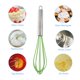 thumbnail image 5 of Huevo Batidor Inoxidable Acero Mezclador Batidor Batidor Mezclador Cocina Utensilio para Mezclar, Batir, Agitar y Revolver Verde 2uds., 5 of 7