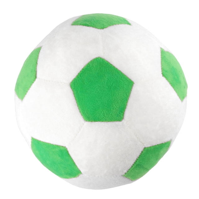Juguete de fútbol multifuncional de fútbol juguete peluche peluche juguete de fútbol forma de fútbol almohada verde