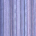 thumbnail image 1 of Ahgly Company Indoor Square Abstract Blue Modern Area Rugs, 5' Square, 1 of 4