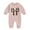 Pink, variant on Amzcrzy Baby Romper 0-18 Months Unisex Cotton Long Sleeve Baby Girl Clothes Round Neck Bow Print Baby Boy Onesies Newborn Infant Summer Romper