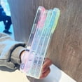 thumbnail image 4 of Luminous Night Light Sports Shoes Brand Phone Case for iPhone 14 13 12 11 Pro Max Plus Phone Cover ins Soft TPU Cover-Blue for 11, 4 of 7