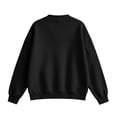 thumbnail image 2 of Textilo V Neck Button Down Sweatshirt Jacket for Women Long Sleeve Cardigan Sweatshirt with Pockets Solid Color Coats Casual Trendy Comfy 2026 Y2k Sport Clothes,Black XL, 2 of 3
