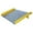 Yellow, variant on Vestil TAS-10-6060 Aluminum Dock Board Steel Curb- 60 x 60 in. - 10000 lbs