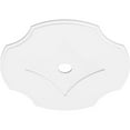 thumbnail image 2 of 38"OD x 4"ID x 13 1/4"C x 1"P Percival Architectural Grade PVC Contemporary Ceiling Medallion, 2 of 4