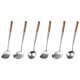thumbnail image 1 of 2x Wok Spatula And Ladle,skimmer Ladle Tool Set, 17inches Spatula For Wok, 304 Stainless Steel Wok, 1 of 5