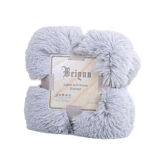 Soft Blanket, Furenl 80X120Cm Soft Furry Warm Bed Sofa Bedspread Bedding Sheets Blanket, Blanket-Elegant Gray