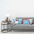 thumbnail image 3 of Ambesonne Throw Pillow Cover 4 Pack, , 24", Rust Sky Blue Beige, 3 of 7