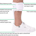 thumbnail image 5 of Orthomen Ankle Foot Orthosis Support - AFO Splint - Drop Foot Brace, 5 of 9
