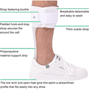 Orthomen Ankle Foot Orthosis Support - AFO Splint - Drop Foot Brace