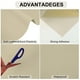 thumbnail image 4 of Cinta de reparación de cuero Unique Bargains, autoadhesiva para muebles, sofá, asientos de coche, silla de oficina, blanca 118.11"x15.75", 4 of 7