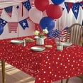 thumbnail image 1 of Kbndieu Polyester Tablecloth Independence Day Table Runner Independence Day Party Tablecloth Suitable for Holiday Decoration Kitchen Table Cloth Living Room Fireplace Cabinet Table Cloth Home Decor, 1 of 6