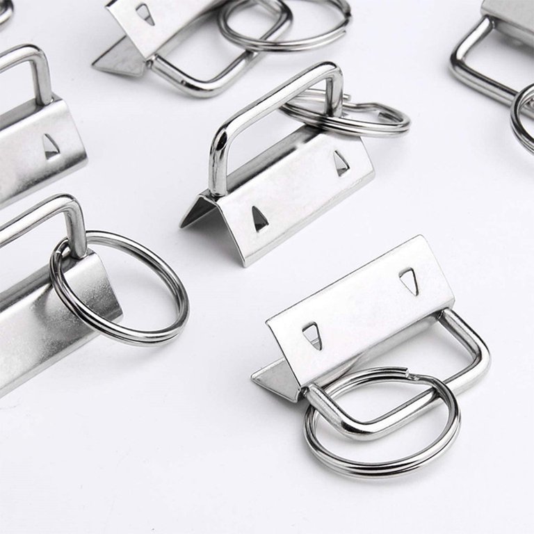 40pcs 1 Inch for KEY Fob Hardware with for KEY Rings Set for Bag