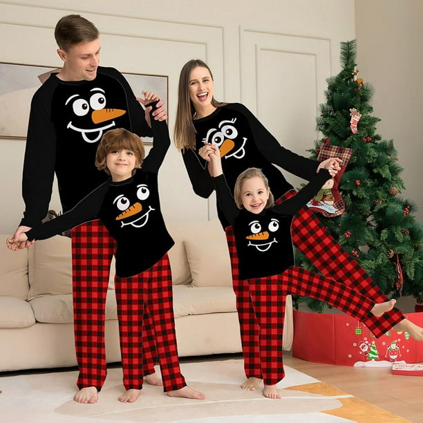 Pyjama de Noël pour la famille, pyjama familial assorti Buffalo