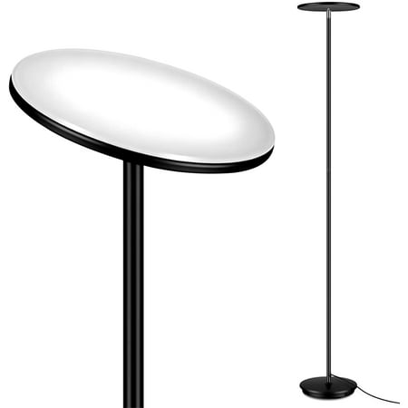 Ul Li 5 Level Dimmable Memory Mode Choose From Brightness Levels For Diffe Environments With A Sensitive Touch Control Design Long Press The Switch Seconds To Turn Off Light Always Choose From 5 Brightness Levels For, Led Uplighter Floor Lamp