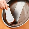 thumbnail image 4 of Clearance! Kitchen Cleaning Soft Scraper Pan Cleaning Scraper Kitchen Baking Spreading Spreading Grade High Temperature White, 4 of 6