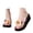 A-Black184, variant on Women's Thong Sandals Boho Floral Satin Wedge Flip Flops Platform Non Casual Elegant Feminine Beach Sandals