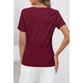 thumbnail image 3 of Merokeety Casual Tank Top Wine S, 3 of 4