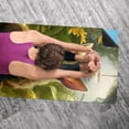 thumbnail image 5 of Easter Yoga Mat Towel with Storage Bag, 72.8"x26.8", Suitable for Yoga, Pilates, Fitness, Gym Towels, Yoga Towel, Yoga Towels, 5 of 6