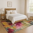 thumbnail image 7 of Addison Rugs Mayfield Premium Machine Washable Transitional Modern Garnet Rectangle Rug, 3' x 5', 7 of 7