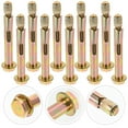 thumbnail image 4 of landege 12pcs Heavy Duty Bolt Wall Anchor Screws Drywall Anchor Concrete Anchors Screw Kit (M8 x10mmx80mm), 4 of 10