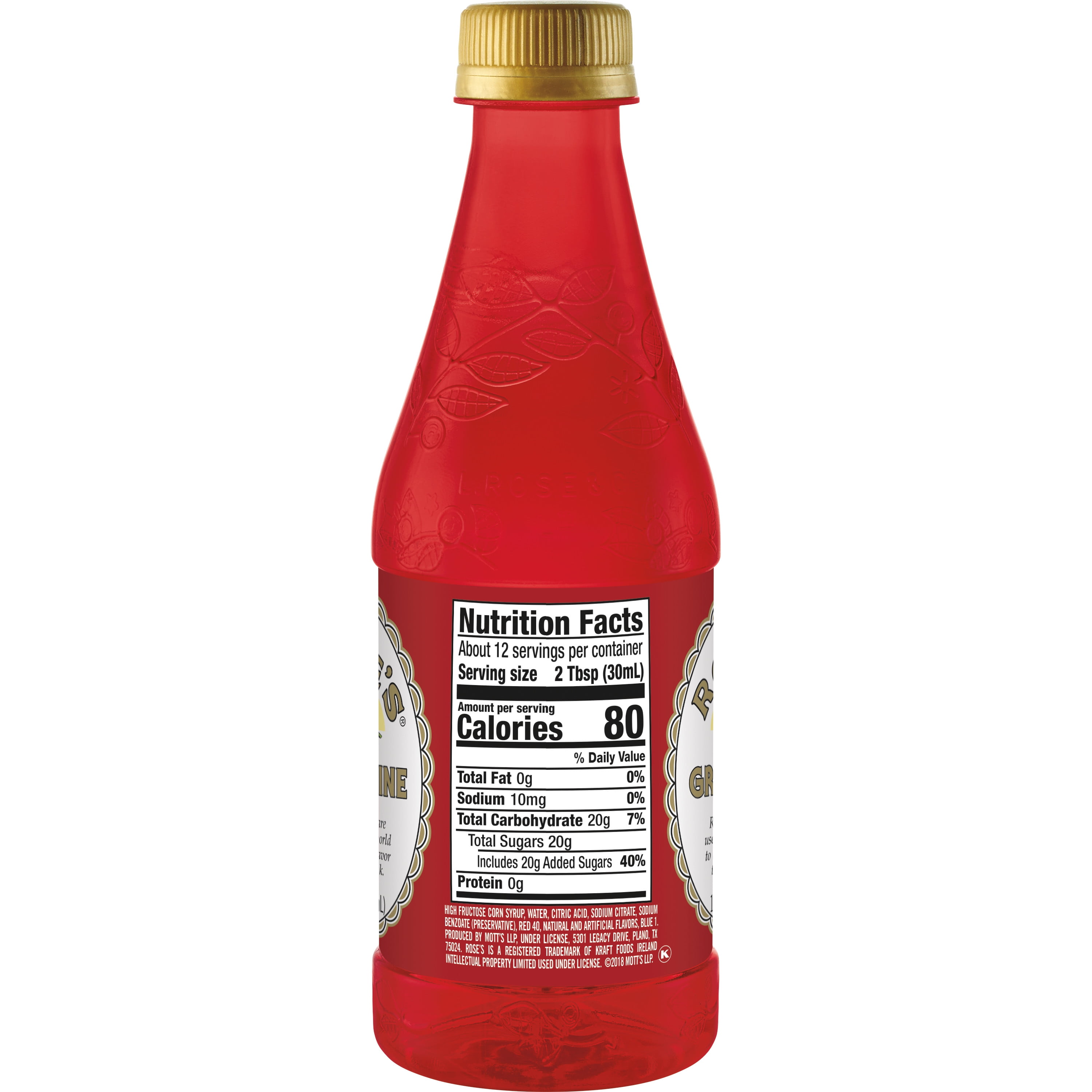 indlæg modstå Kalksten Rose's Grenadine, 12 fl oz bottle - Walmart.com