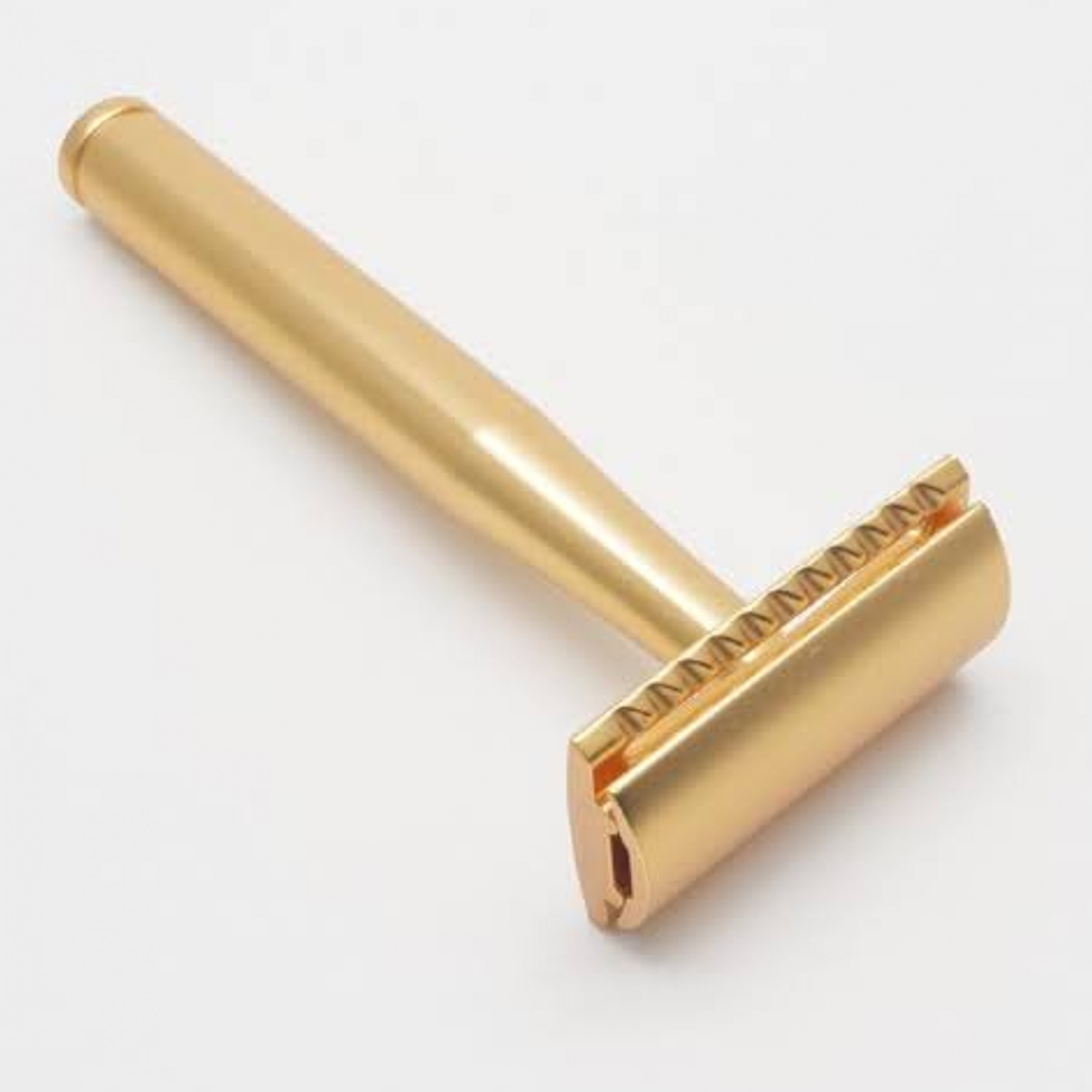 Yaqi Midas 3-piece Matte Gold Double Edge Safety Razor