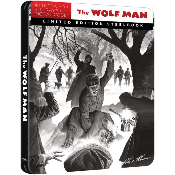 The Wolf Man (1941) (Walmart Exclusive) (Steelbook) (4K Ultra HD +
