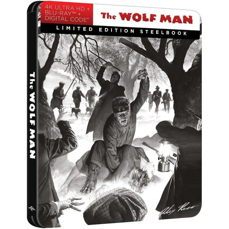 The Wolf Man (1941) (Walmart Exclusive) (Steelbook) (4K Ultra HD +