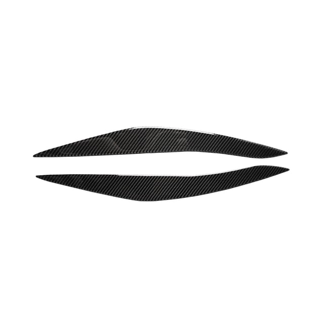 Carbon Fiber Headlight Eyebrow Eyelids Replacement for F10 5 Series 2010-2013