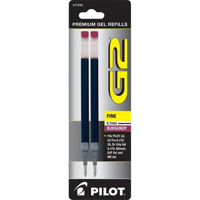 Pilot 77255 G2 Gel Pen Refill Pack of 2
