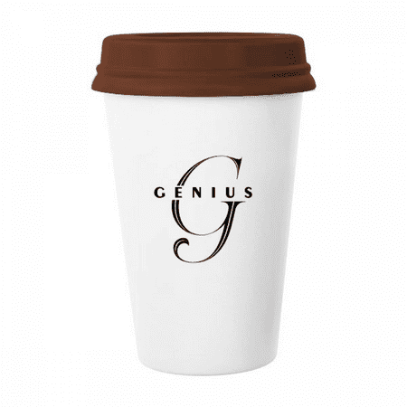 

Game Glass Letters Art Deco Fashion Mug Coffee Drinking Glass Pottery Cerac Cup Lid