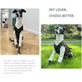 thumbnail image 6 of Italian Greyhound Dog Shirt Turtleneck Whippet Sweatshirt Pullover Dog Jumpsuit, 6 of 6