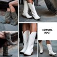 thumbnail image 3 of IUV Cowboy Boots for Women Pointy Toe Women's Western Boots Cowgirl Boots, 3 of 6