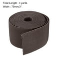 thumbnail image 2 of Twill Elastic Band Double Side 2.8" Flat 4 Yard 1 Roll Flat Elastic Ribbon Cord Dark Grey for Sewing, Waistband, 2 of 6